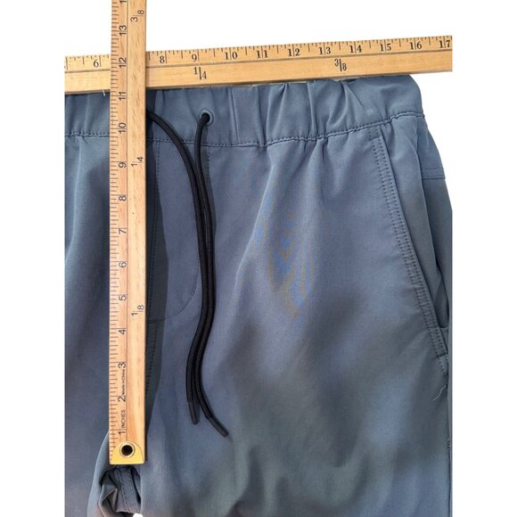 Sireichiech Mens Blue Jogger Pants With Elastic Waist & Drawstring L - Picture 8 of 10